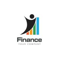 Business Finance logo template vector