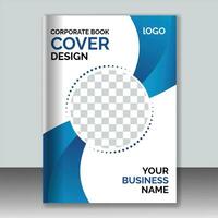 Blue color design for book cover, Abstract covers design vector, Annual report for presentation. Flyer brochure magazine layout template, identity cover vector design, Can be used in any book