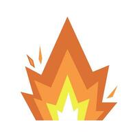 Cartoon explosion effect. Comic boom effect, explode flash, bomb comic, vector illustration. Frame sprite. Animation frames for game, 2D game effect flat cartoon design illustration