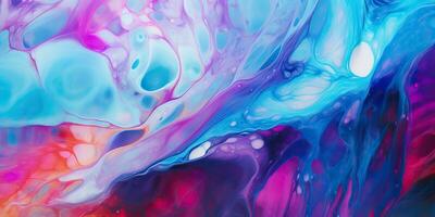 AI Generated. AI Generative. Abstract watercolor acrylic stone marble painting drawing sketch decoration background. Graphic Art photo