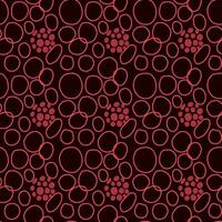 Handdrawn shape Seamless Pattern Design vector