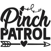 pinch patrol design vector