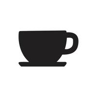 diseño de icono de vector de taza de café