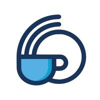 diseño de icono de vector de taza de café