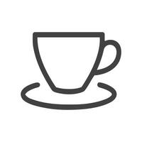 diseño de icono de vector de taza de café