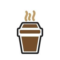 diseño de icono de vector de taza de café