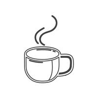 coffee cup vector icon design