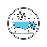 Coffee Cup Vector Icon Design