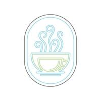 diseño de icono de vector de taza de café