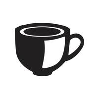 diseño de icono de vector de taza de café