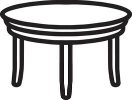 de madera mueble - elegante sillas y mesas para moderno casas vector