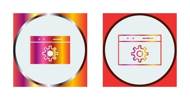 Unique Web Optimization Vector Icon