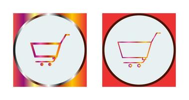 Unique Empty Cart Vector Icon