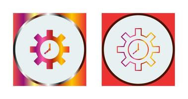Unique Time Optimization Vector Icon