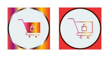 Unique Cart Vector Icon