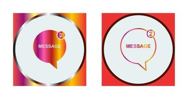 Message Bubbles Vector Icon