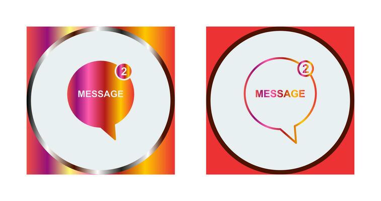 Message Bubbles Vector Icon