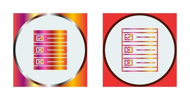 Ballot Paper Vector Icon