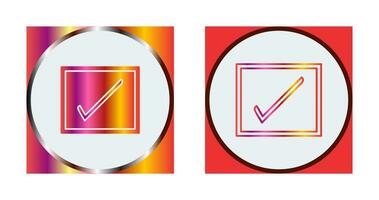 Checkbox Vector Icon