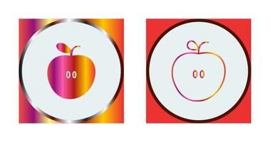 Apples Vector Icon