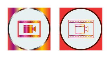 Unique Video and Animation Vector Icon