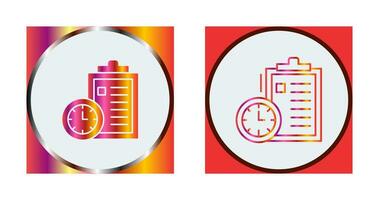 Time Management Vector Icon