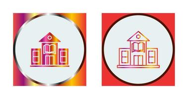 Library Building Vector Icon