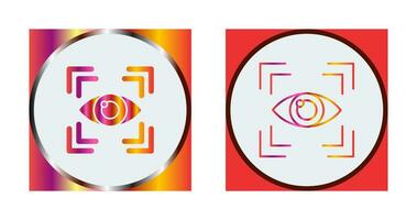 Eye Scan Vector Icon