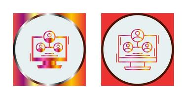Hierarchy Structure Vector Icon