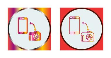 Unique Transfer Images Vector Icon