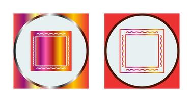 Unique Frame Vector Icon