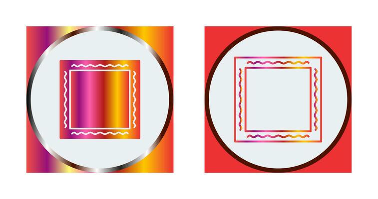 Unique Frame Vector Icon