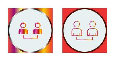 Connected Users Vector Icon