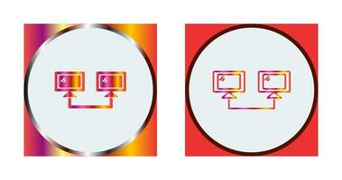 Connected Systems Vector Icon