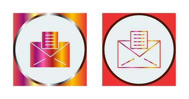 Email Documents Vector Icon