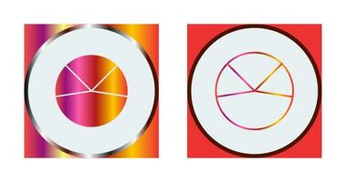 Pie Chart Analysis Vector Icon