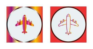 Flying Airplane Vector Icon