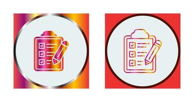 Checklist Vector Icon