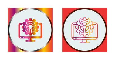 Monitor Vector Icon