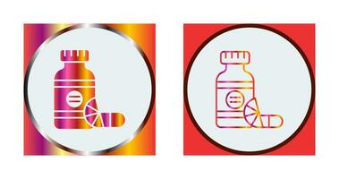 Vitamins Vector Icon