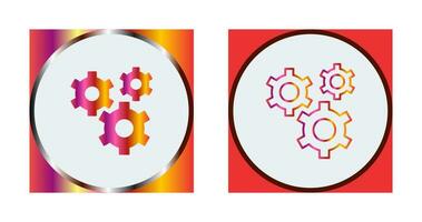 Gears Vector Icon