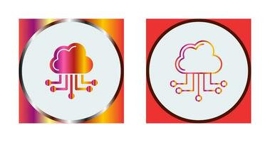 Cloud Computing Vector Icon