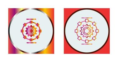Automated Process Vector Icon