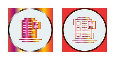 Order List Vector Icon
