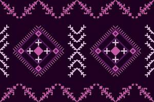 Ethnic abstract ikat.Seamless pattern in tribal.Native aztec boho vector design.colorful asian style floral pattern.Ikat geometric folk ornament.Tribal ethnic vector texture