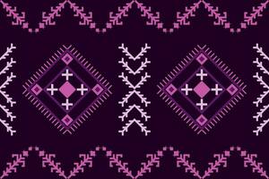 étnico resumen ikat.sin costura modelo en tribal.nativo azteca boho vector diseño.colorido asiático estilo floral patrón.ikat geométrico gente ornamento.tribal étnico vector textura