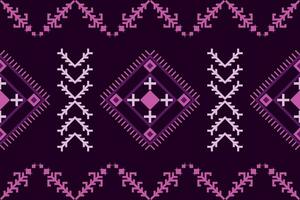 Creative colorful ethnic style seamless vector pattern. Unique geometric vector trendy boho fabric.Seamless striped pattern in aztec style.Tribal embroidery,Gypsy,folk pattern.