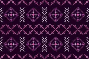 Ethnic traditional elegant ornamental multi colorful geometric pattern background design border textile print for texture,fabric,clothing,wrapping,carpet. vector