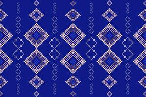 Ethnic Ikat fabric pattern geometric style.African Ikat embroidery Ethnic oriental pattern brown cream background. Abstract,vector,illustration.Background with aztec tribal ornament. vector