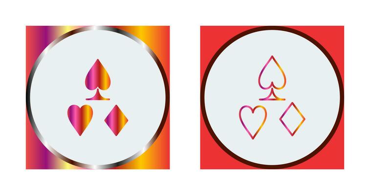 Card Suits Vector Icon